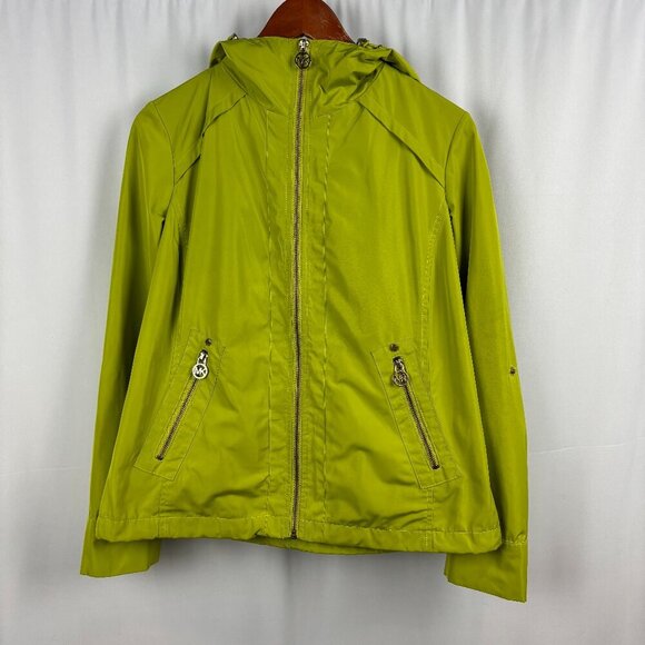 Michael Kors Hooded Anorak Raincoat - Picture 1 of 11